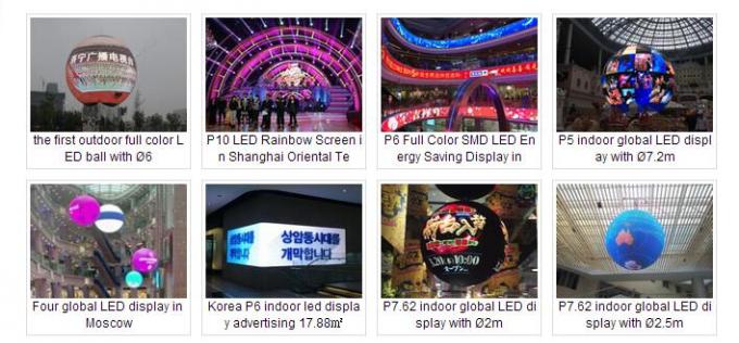 DIY-Videorunde LED-Anzeigen-farbenreiches besonders angefertigt mit synchroner/asynchroner Steuerung