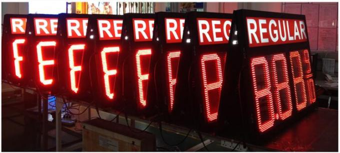 LED-Tankstelle-Zeichen für Ölpreis, drahtlose Fernsteuerungs-Digital 7 Segmentanzeige Rfs LCD
