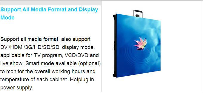 3D P4.81 SMD LED-Anzeige 7500cd/m2, flexible LED Videodarstellung HD 500 x 500mm Kabinett-Größe