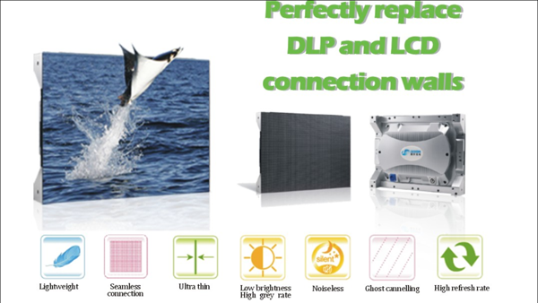 Kleine Videoenergieeinsparung der Neigungs-3D LED des Schirm-P1.2 P1.5 SMD RGB