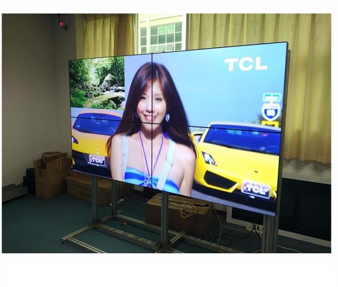700 Nissen täfeln flexibler Zoll SAMSUNG der LCD-Videowand-hohen Auflösung 55 grenzenfreies 3x2
