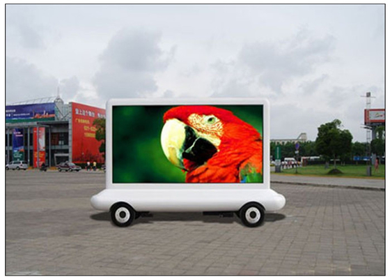LKW-Werbungs-Taxi LED-Anzeige 10000 der Helligkeits-8000nits Pixel mit Multimedia-Kontrollsystem