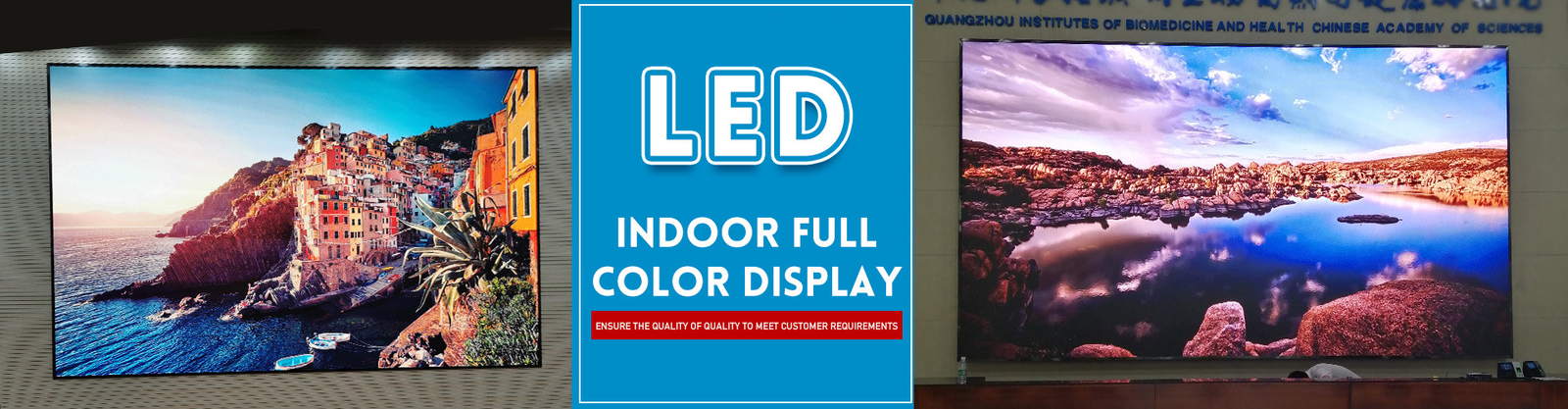 Vollfarbige LED-Anzeige für den Innenbereich